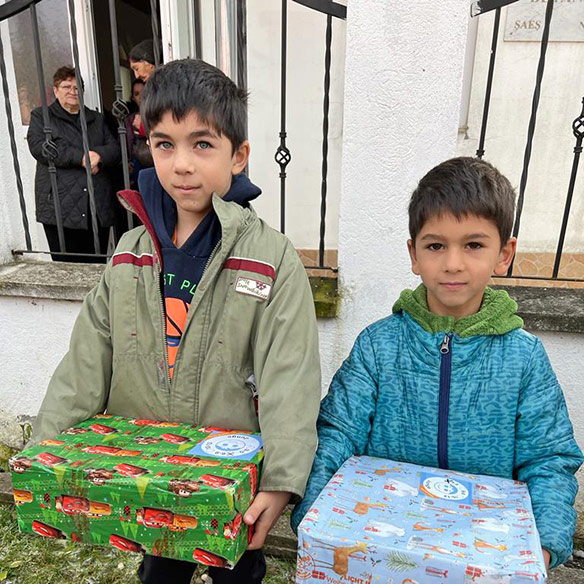 LICHT IM OSTEN - Christmas parcel distribution in Sighișoara - Picture 8